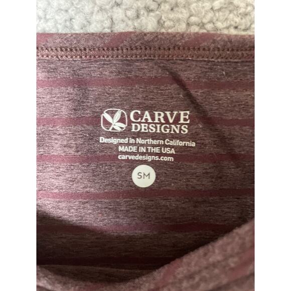 Carve design Stretch‎ Knit Dress Long Sleeve Women Size Sm small maroon purple - Picture 5 of 7